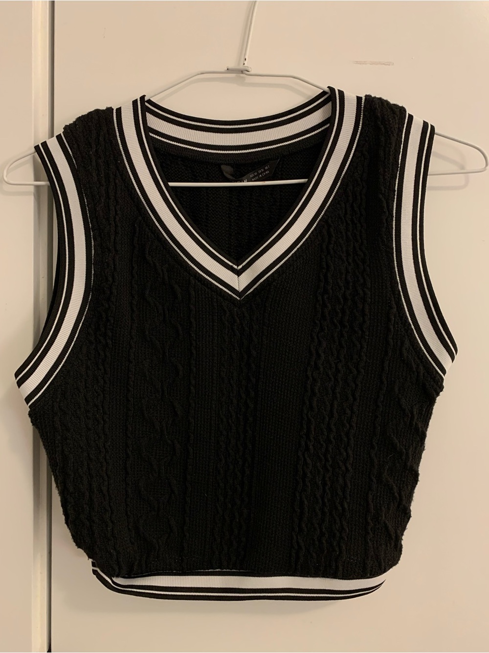 Cable-Knit Vest